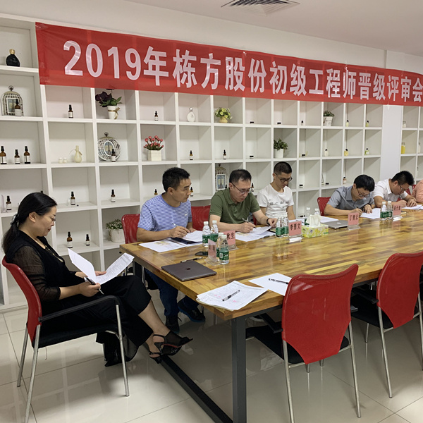 匠心筑夢，人才培養(yǎng)丨棟方股份2019初級工程師晉級評審會順利舉行